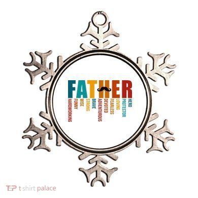Funny Dad Definition Fathers Day Mustache Ornament