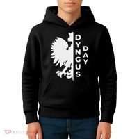Funny Dyngus Day S Polska Eagle Polish Smigus Dyngus Kids Hoodie thumb 4