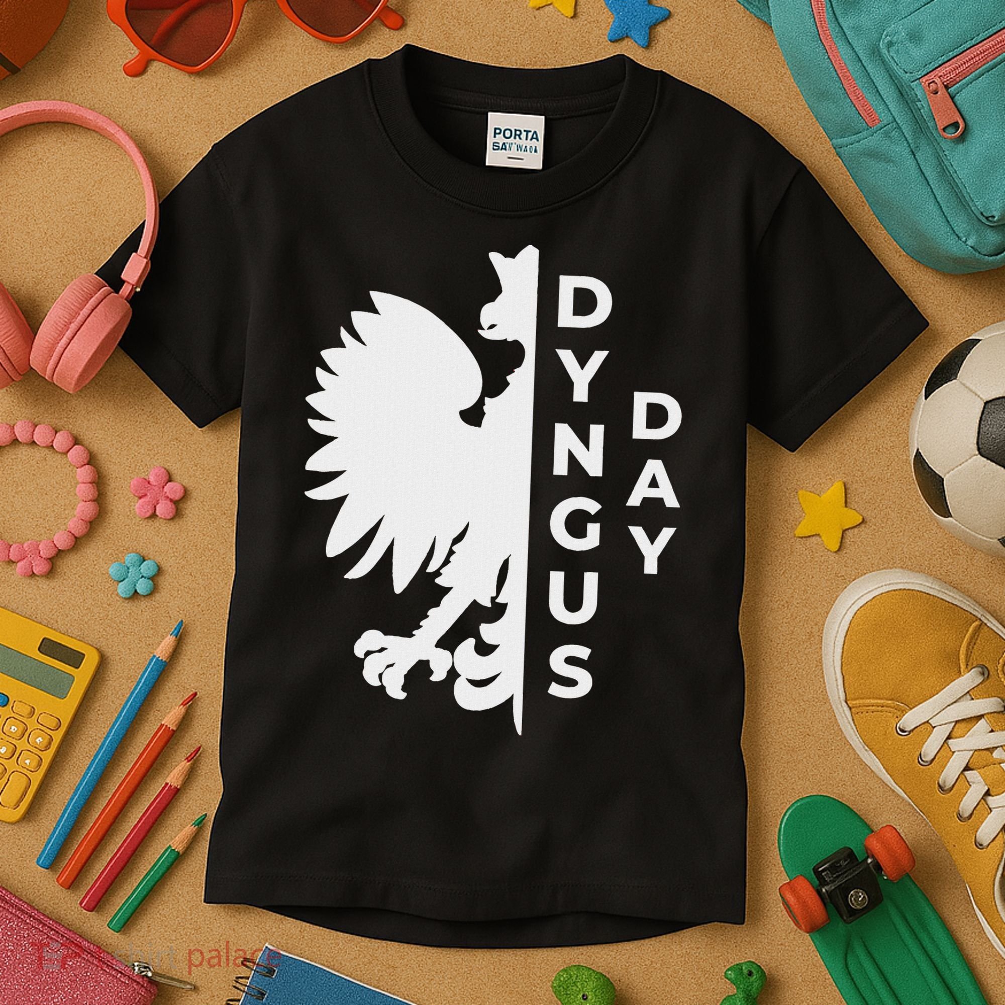 Funny Dyngus Day S Polska Eagle Polish Smigus Dyngus Kids T-Shirt