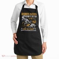 Funny Dinosaurs Didn't Read Book Lover Teacher Gift Apron thumb 2