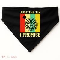 Funny Dartball Darts Dart Throwing USA-Made Doggie Bandana thumb 0