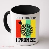 Funny Dartball Darts Dart Throwing Coffee Mug thumb 0