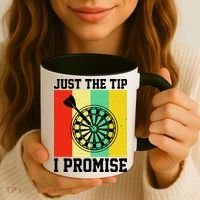 Funny Dartball Darts Dart Throwing Coffee Mug thumb 3