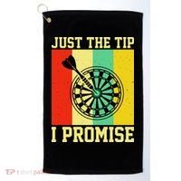 Funny Dartball Darts Dart Throwing Golf Towel thumb 0
