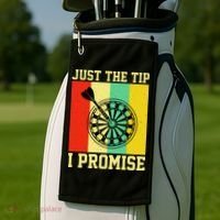 Funny Dartball Darts Dart Throwing Golf Towel thumb 2