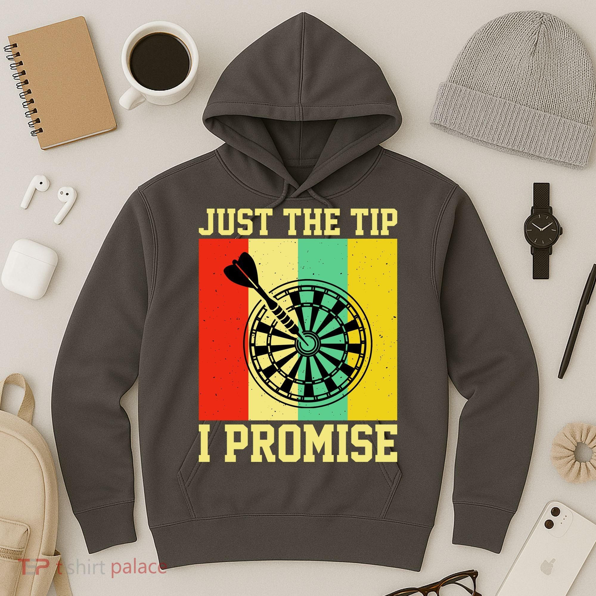 Funny Dartball Darts Dart Throwing Hoodie