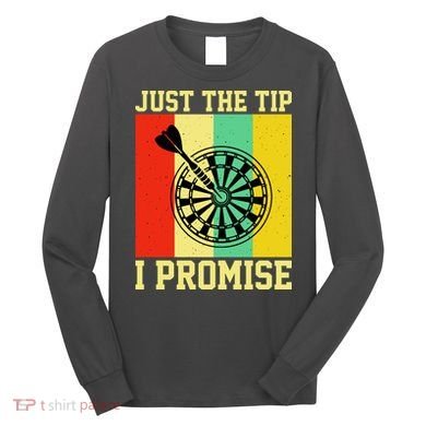 Funny Dartball Darts Dart Throwing Long Sleeve Shirt