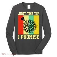 Funny Dartball Darts Dart Throwing Long Sleeve Shirt thumb 0