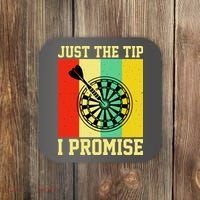 Funny Dartball Darts Dart Throwing Coaster thumb 0