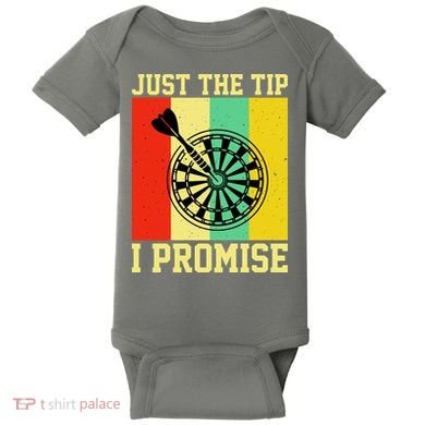 Funny Dartball Darts Dart Throwing Baby Bodysuit