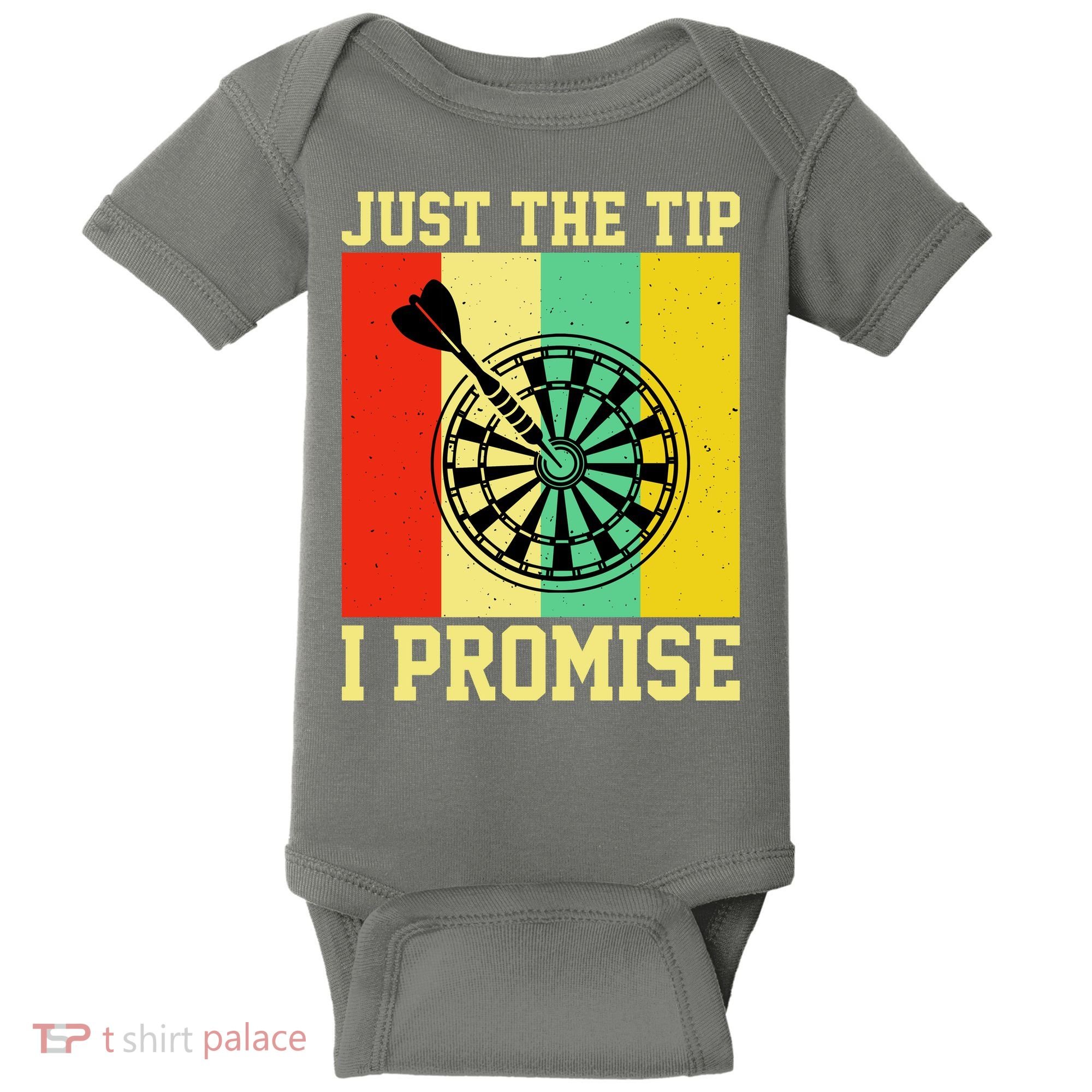 Funny Dartball Darts Dart Throwing Baby Bodysuit