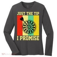 Funny Dartball Darts Dart Throwing Women's Long Sleeve Shirt thumb 0