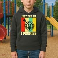 Funny Dartball Darts Dart Throwing Kids Hoodie thumb 2