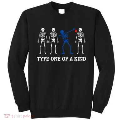Funny Diabetes Dancing Skeleton Sweatshirt