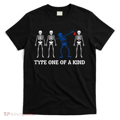 Funny Diabetes Dancing Skeleton T-Shirt