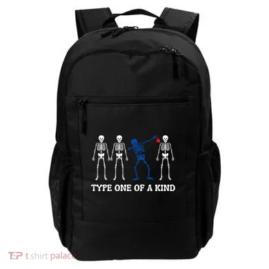Funny Diabetes Dancing Skeleton Backpack