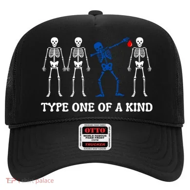 Funny Diabetes Dancing Skeleton Hat