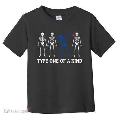 Funny Diabetes Dancing Skeleton Toddler T-Shirt