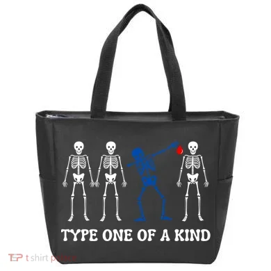 Funny Diabetes Dancing Skeleton Tote Bag