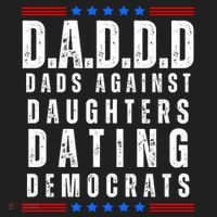 Funny Daddd Dads Against Daughters Dating Democrats Hat thumb 2