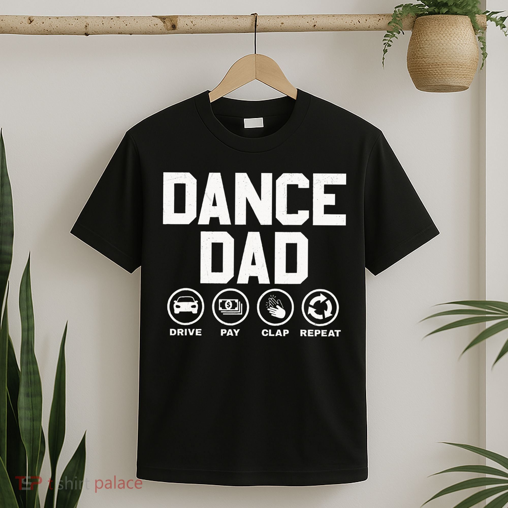 Funny Dance Dad Proud Dancer Dancing Father T-Shirt