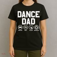 Funny Dance Dad Proud Dancer Dancing Father T-Shirt thumb 4
