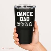 Funny Dance Dad Proud Dancer Dancing Father Tumbler thumb 2