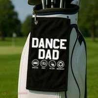 Funny Dance Dad Proud Dancer Dancing Father Golf Towel thumb 2