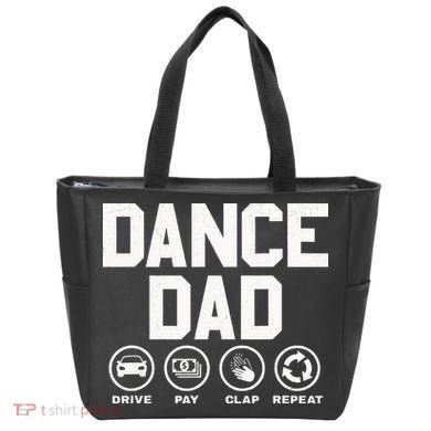Funny Dance Dad Proud Dancer Dancing Father Tote Bag