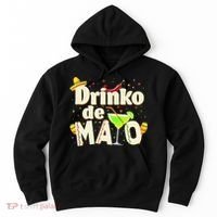 Funny Drinko De Mayo Cinco De Mayo Hoodie thumb 0