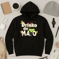 Funny Drinko De Mayo Cinco De Mayo Hoodie thumb 3