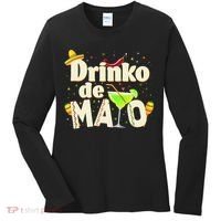 Funny Drinko De Mayo Cinco De Mayo Women's Long Sleeve Shirt thumb 0