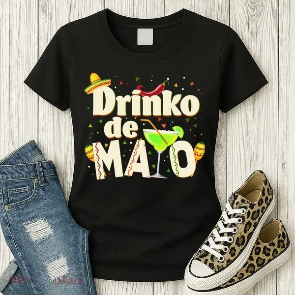 Funny Drinko De Mayo Cinco De Mayo Women's T-Shirt