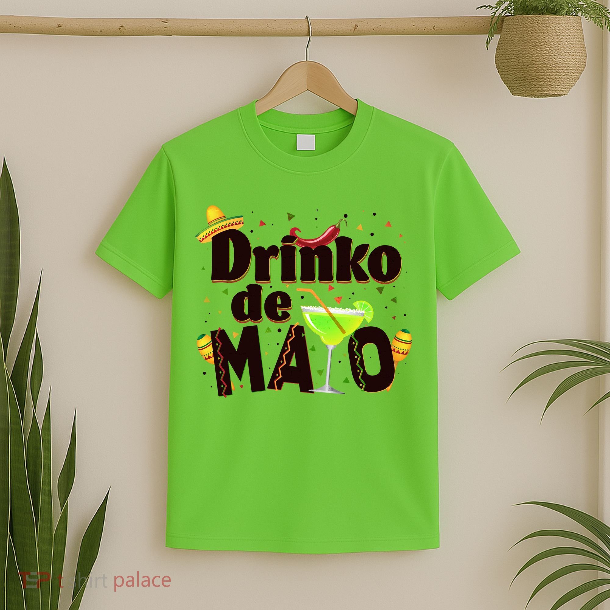 Funny Drinko De Mayo Cinco De Mayo T-Shirt