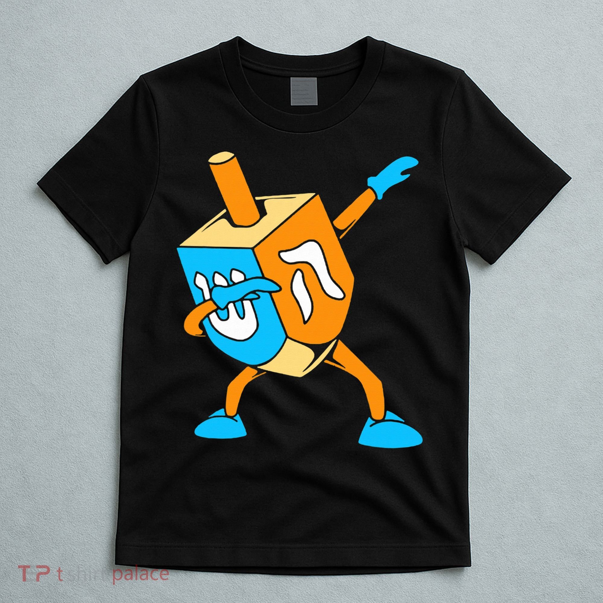 Funny Dabbing Dreidel Hanukkah Dancing Chanukah  T-Shirt