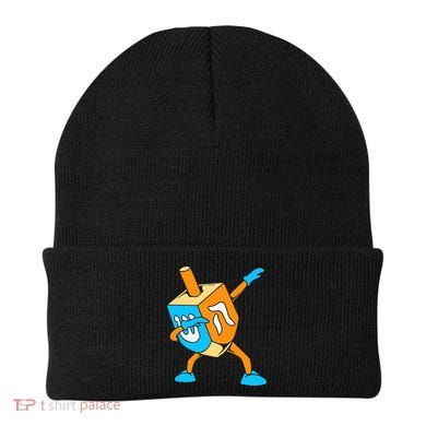 Funny Dabbing Dreidel Hanukkah Dancing Chanukah  Beanie