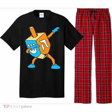 Funny Dabbing Dreidel Hanukkah Dancing Chanukah  Pajama Set