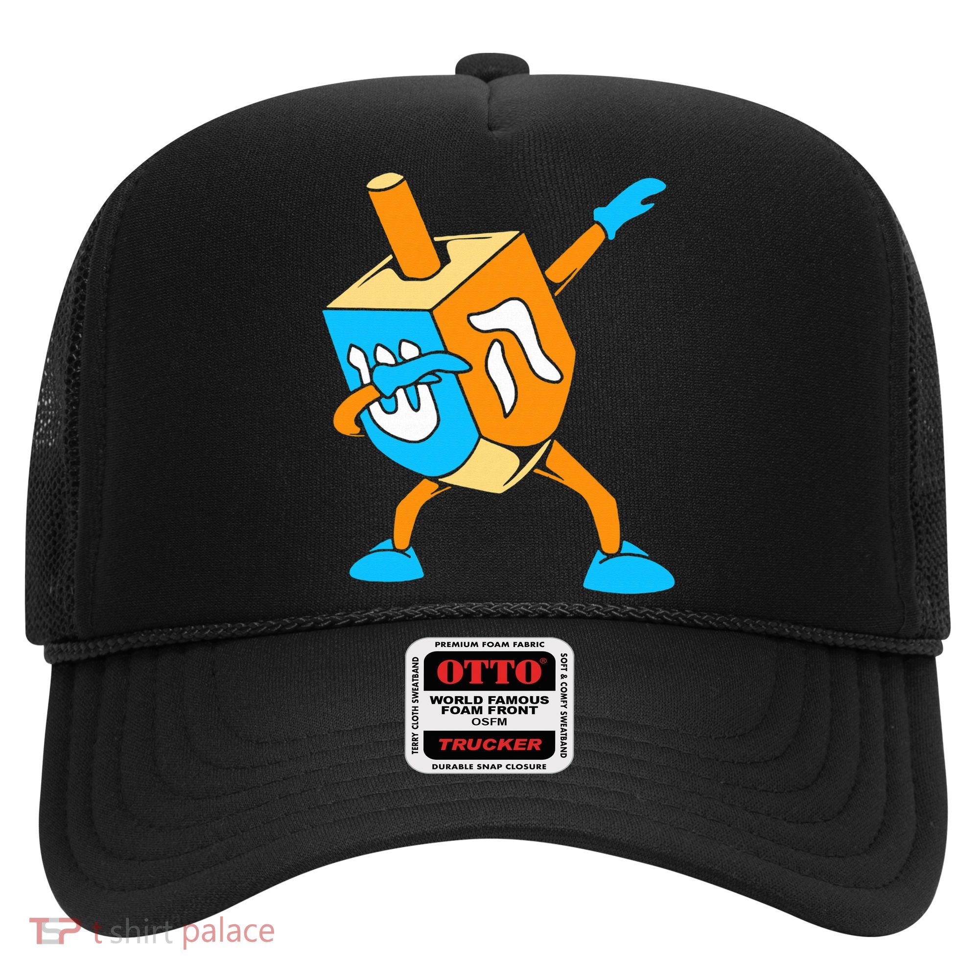 Funny Dabbing Dreidel Hanukkah Dancing Chanukah  Hat