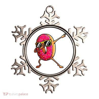 Funny Donut Designs For Boy Girl Hiphop Dabbing Donut Ornament