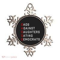 Funny Daddd Dads Against Daughters Dating Democrats Ornament thumb 0