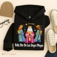 Feliz Dia De Reyes Day Wise Three Kings Tee Happy Epiphany Hoodie thumb 4