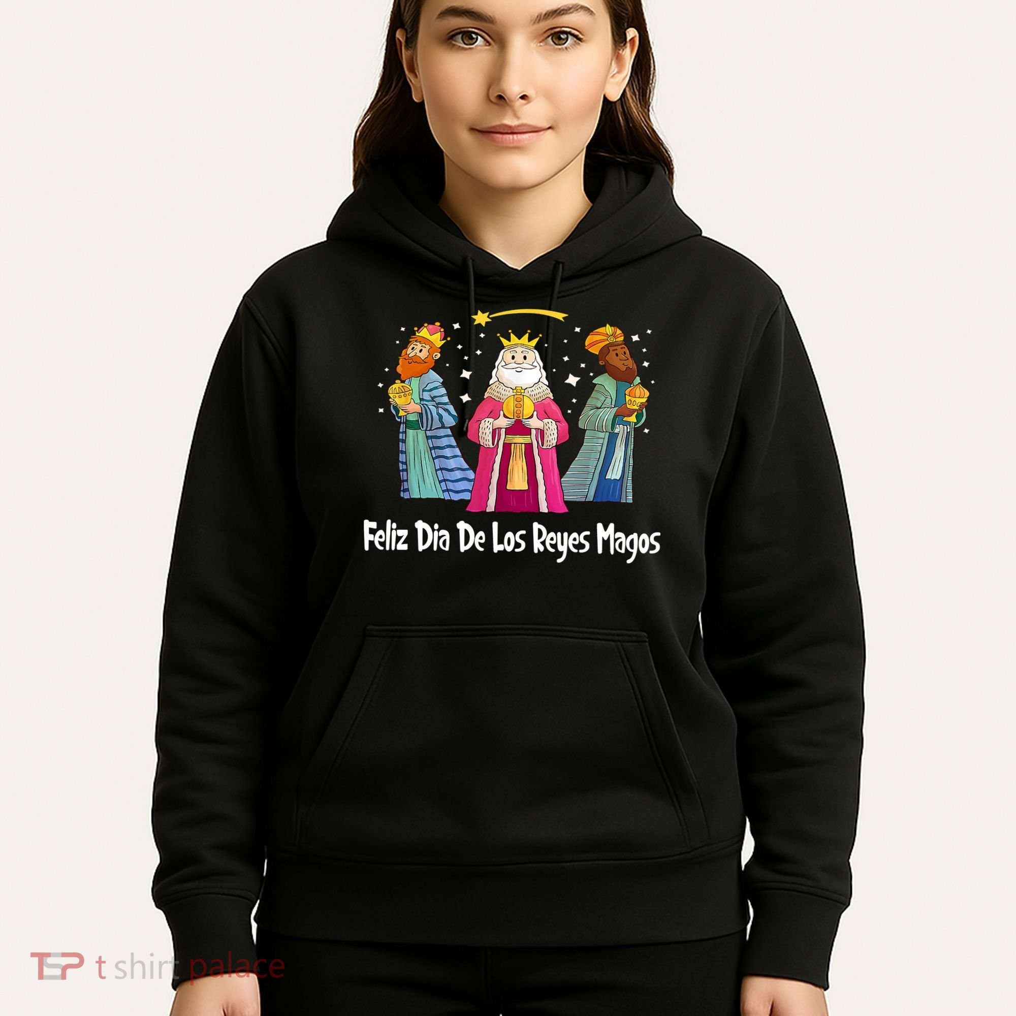 Feliz Dia De Reyes Day Wise Three Kings Tee Happy Epiphany Hoodie