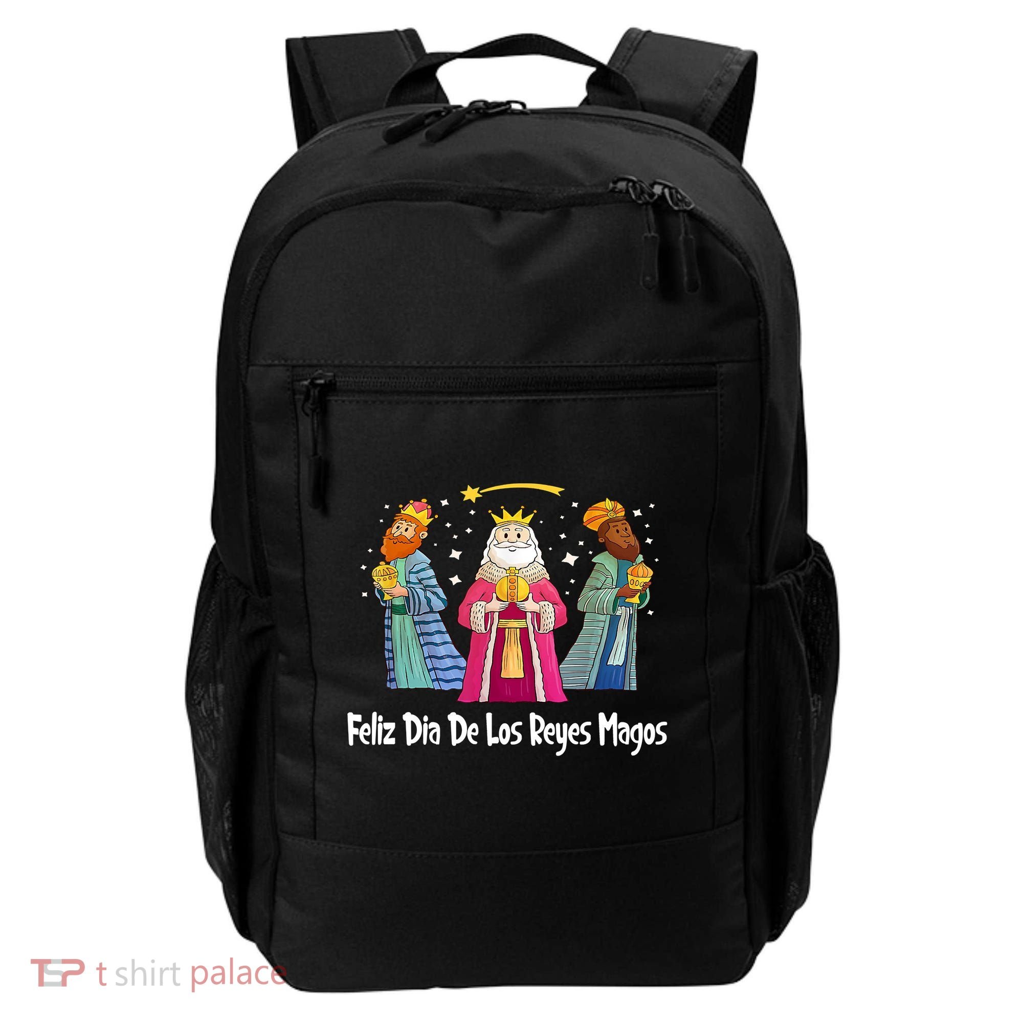 Feliz Dia De Reyes Day Wise Three Kings Tee Happy Epiphany Backpack
