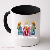 Feliz Dia De Reyes Day Wise Three Kings Tee Happy Epiphany Coffee Mug thumb 0