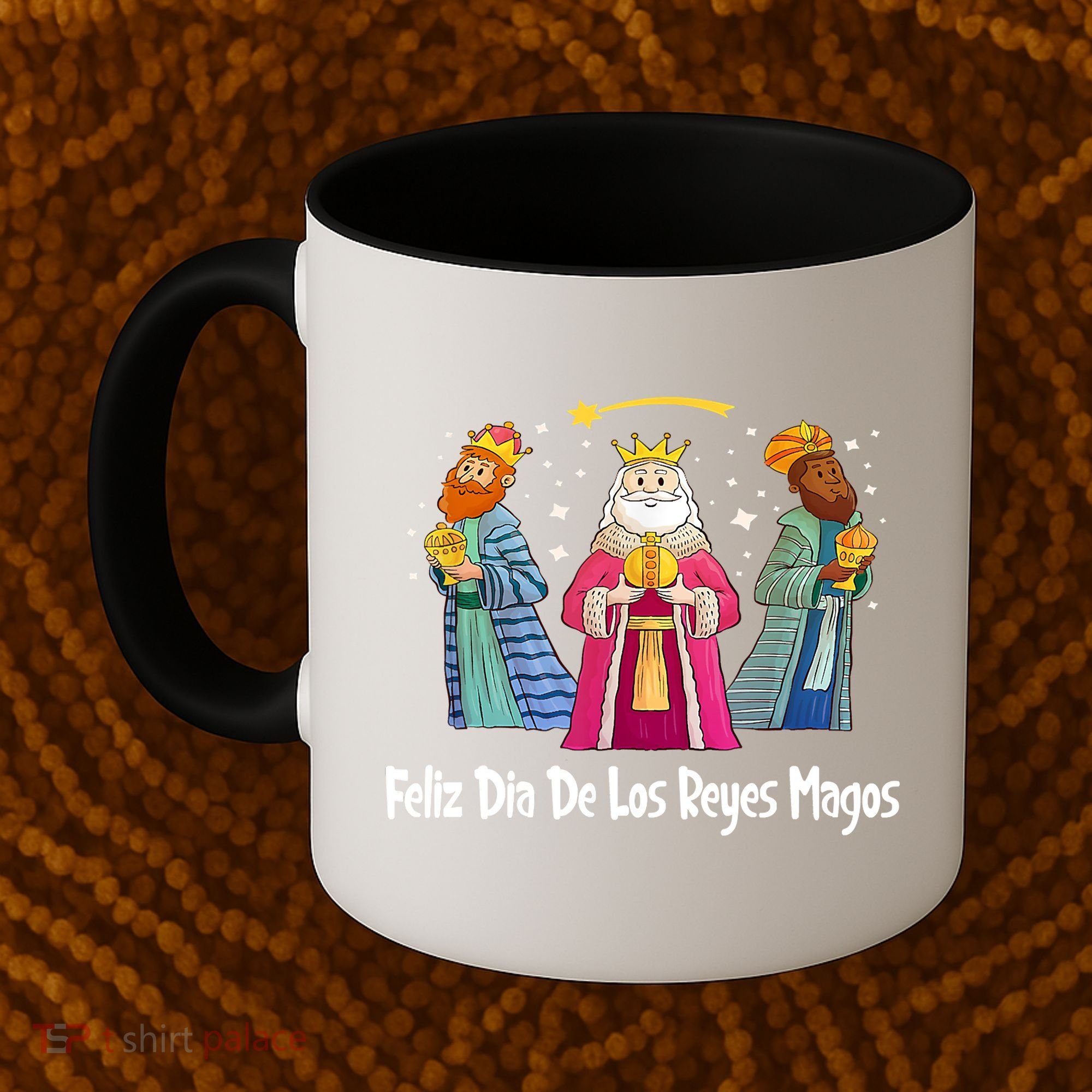 Feliz Dia De Reyes Day Wise Three Kings Tee Happy Epiphany Coffee Mug