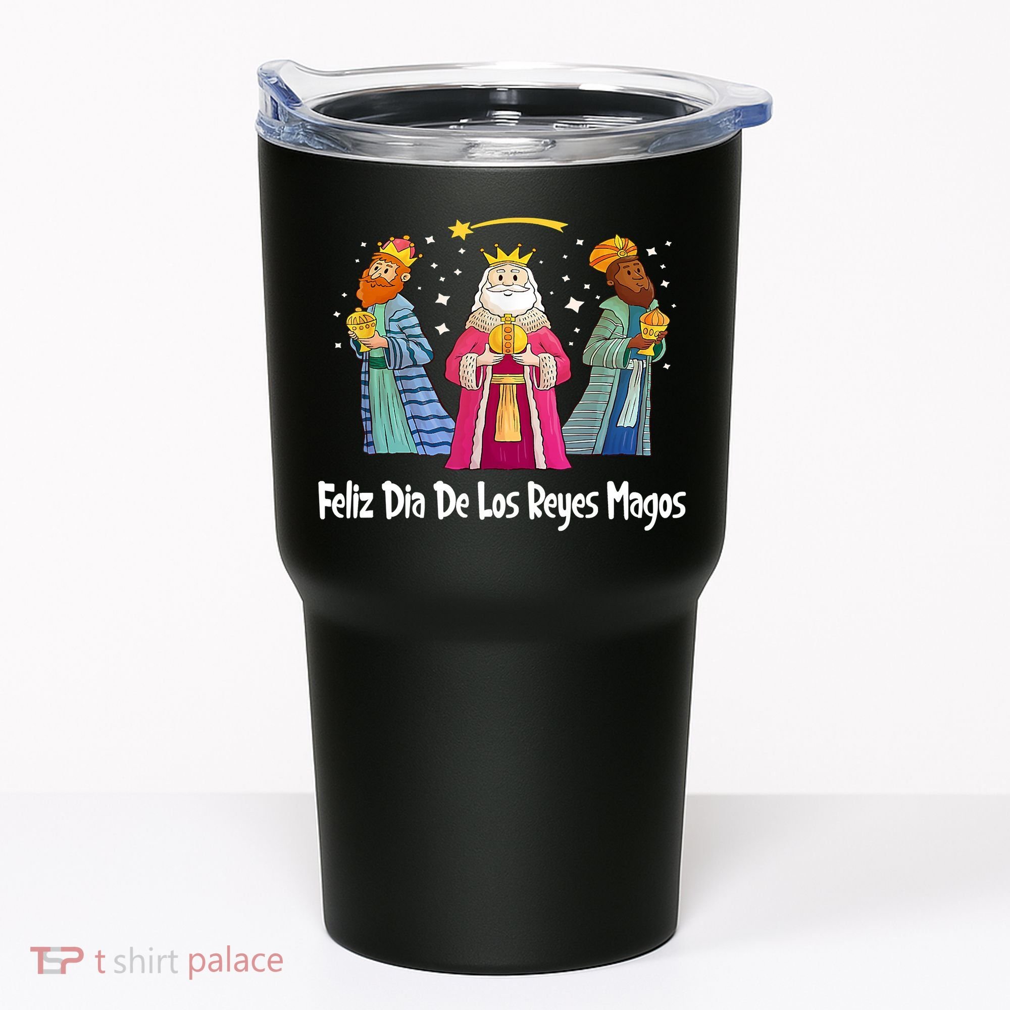 Feliz Dia De Reyes Day Wise Three Kings Tee Happy Epiphany Tumbler