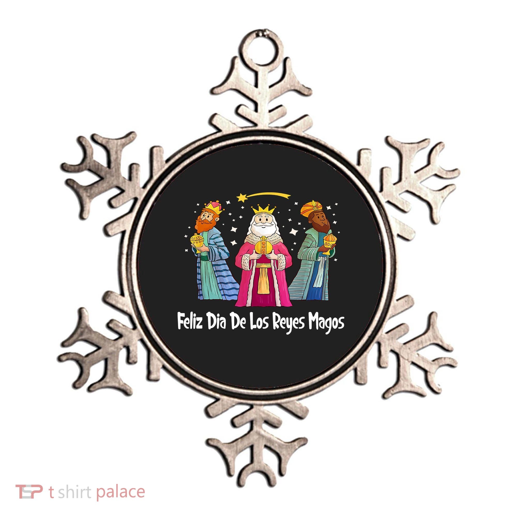 Feliz Dia De Reyes Day Wise Three Kings Tee Happy Epiphany Ornament