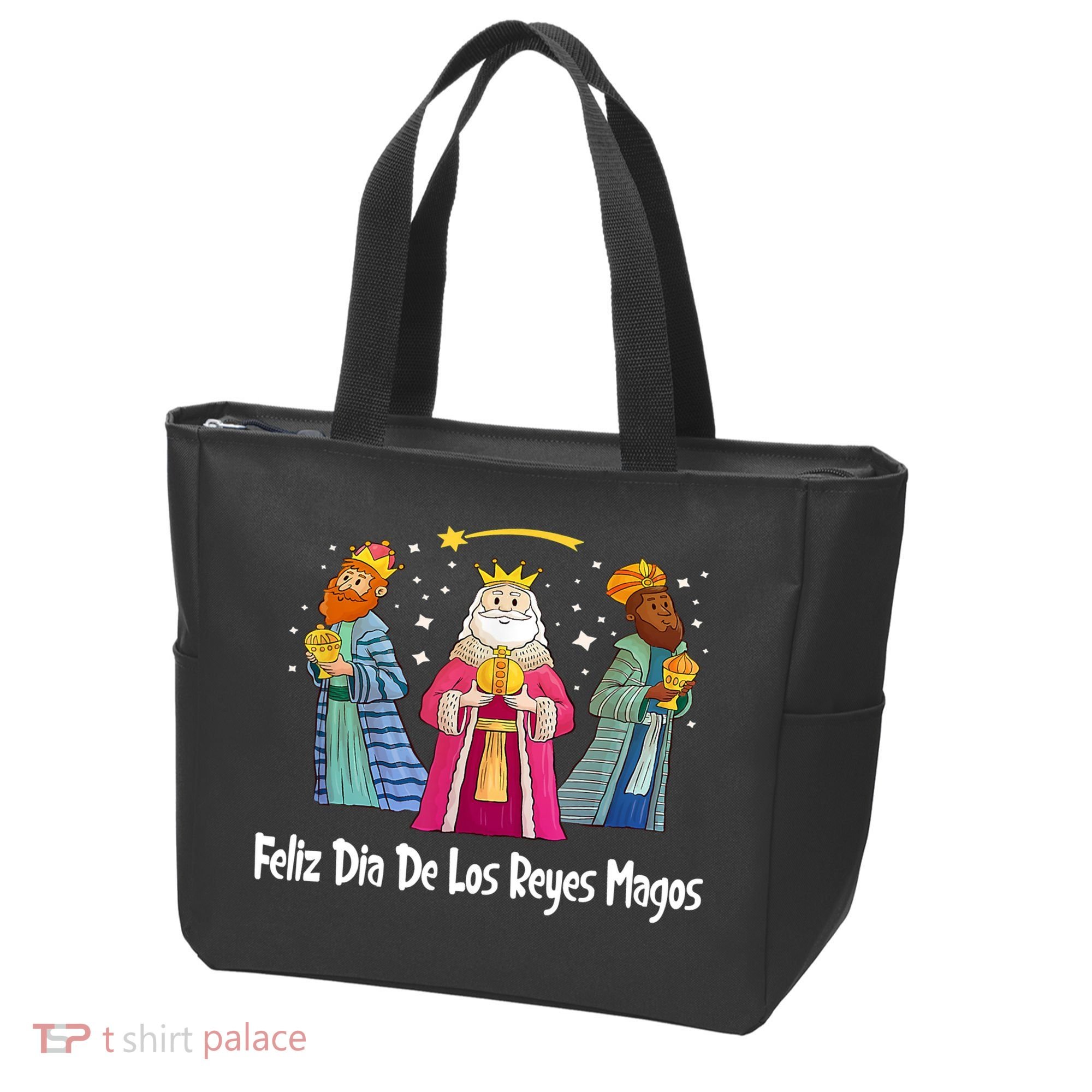 Feliz Dia De Reyes Day Wise Three Kings Tee Happy Epiphany Tote Bag