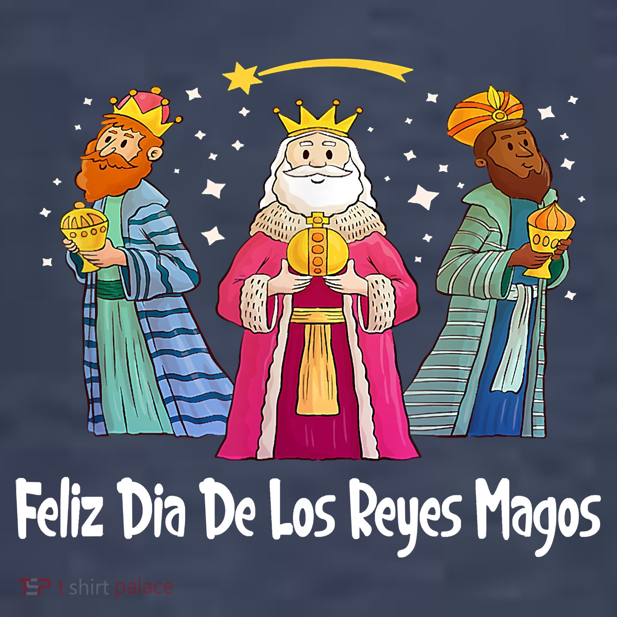 Feliz Dia De Reyes Day Wise Three Kings Tee Happy Epiphany Sweatshirt