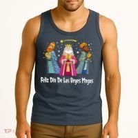 Feliz Dia De Reyes Day Wise Three Kings Tee Happy Epiphany Tank Top thumb 3